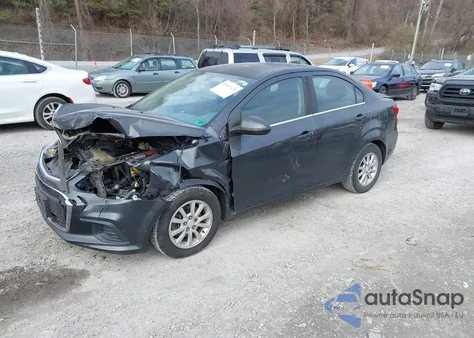 2017 Chevrolet Sonic Lt Auto из США, поврежденный, VIN 1G1JD5SH3H4138735